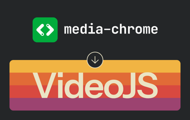 Media Chrome to VideoJS@4x